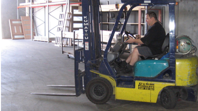 social enterprise employment fork lift
