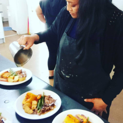 work ordered day canefields clubhouse mental health Employment girl serve lunch