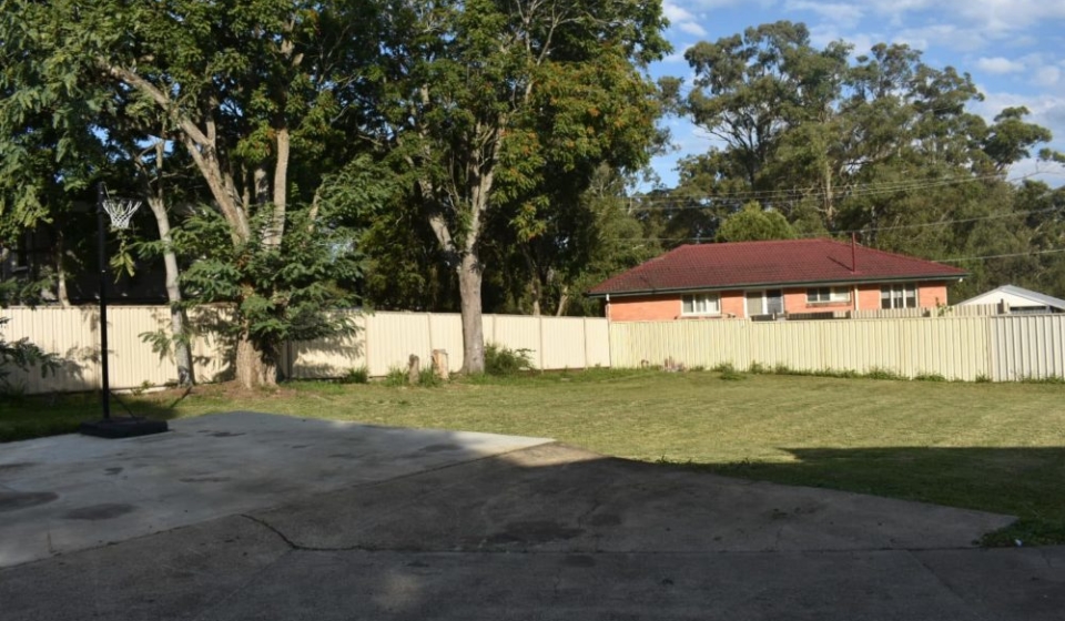 house kimcho rear yard