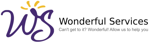 Social Enterprise logo wonderful services 1280x360px
